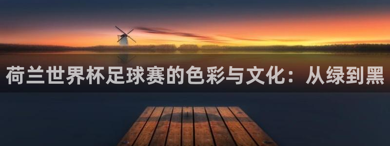 荷兰世界杯足球赛的色彩与文化：从绿到