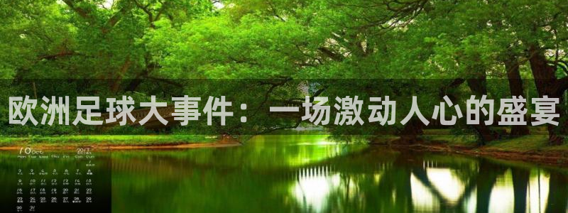  欧洲足球大事件：一场激动人心的盛宴